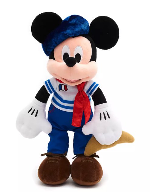 Mickey Mouse plyšová hračka Paris