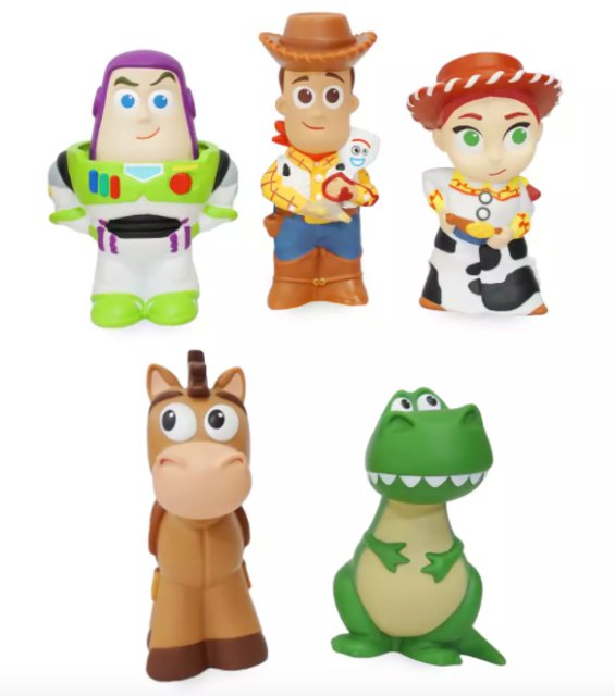 Toy Story figurky do vody Buzz, Woody, Jessie a další