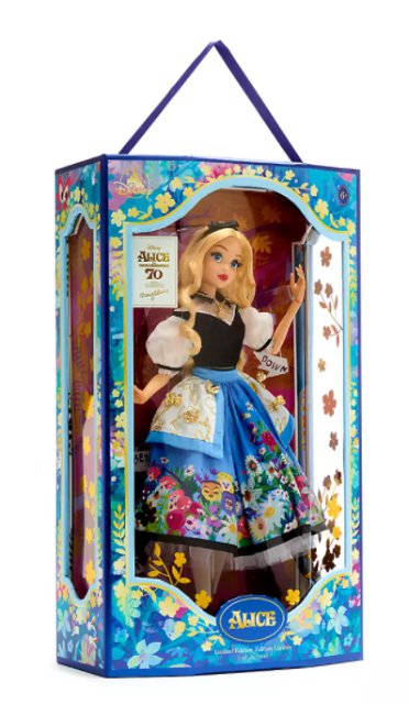 Alenka v říši divů sběratelská panenka Mary Blair 