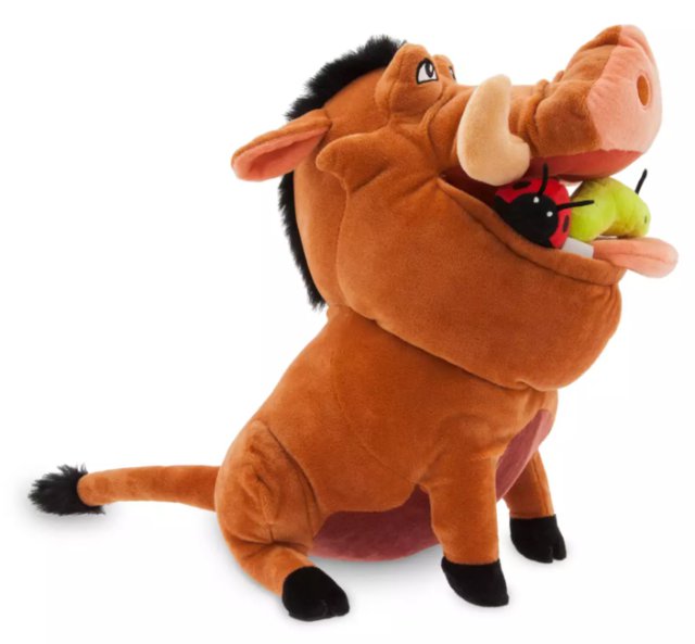 Pumbaa plyšová hračka Lví král