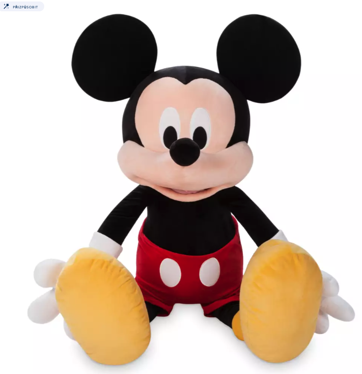 MICKEY MOUSE Velká plyšová hračka Vel. XXL