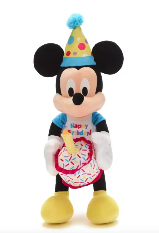 Mickey Mouse plyšová hračka k narozeninám