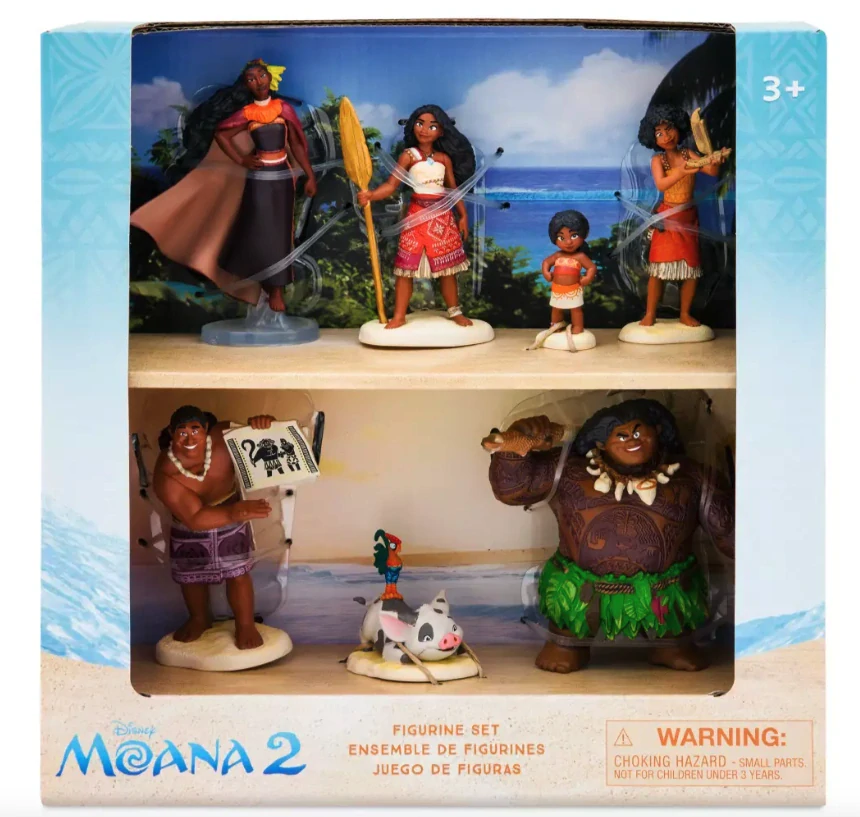 Odvážná Vaiana 2 figurky sada Moana 2