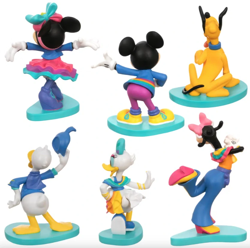  Mickey Mouse a jeho přátelé figurky sada k 70. výročí Disneylandu