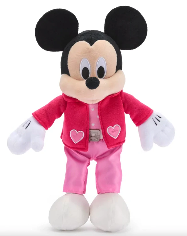 MICKEY MOUSE plyšová hračka Valentýn