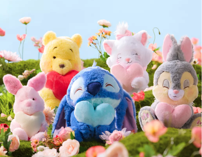 Disney Prasátko Plyšová hračka Medvídek Pú 
