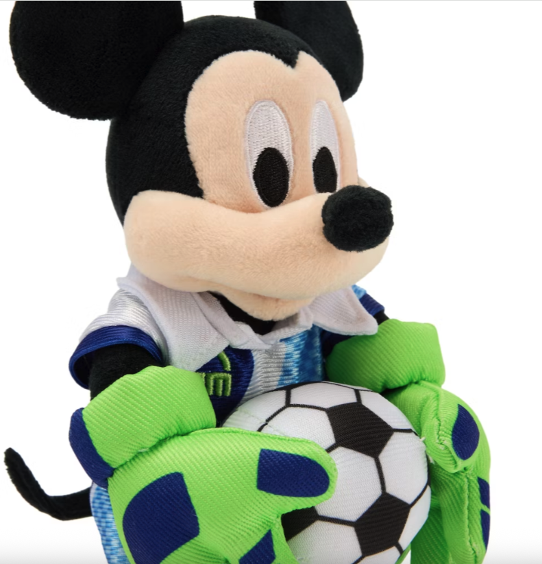 Mickey Mouse fotbalista plyšová hračka - 23 cm