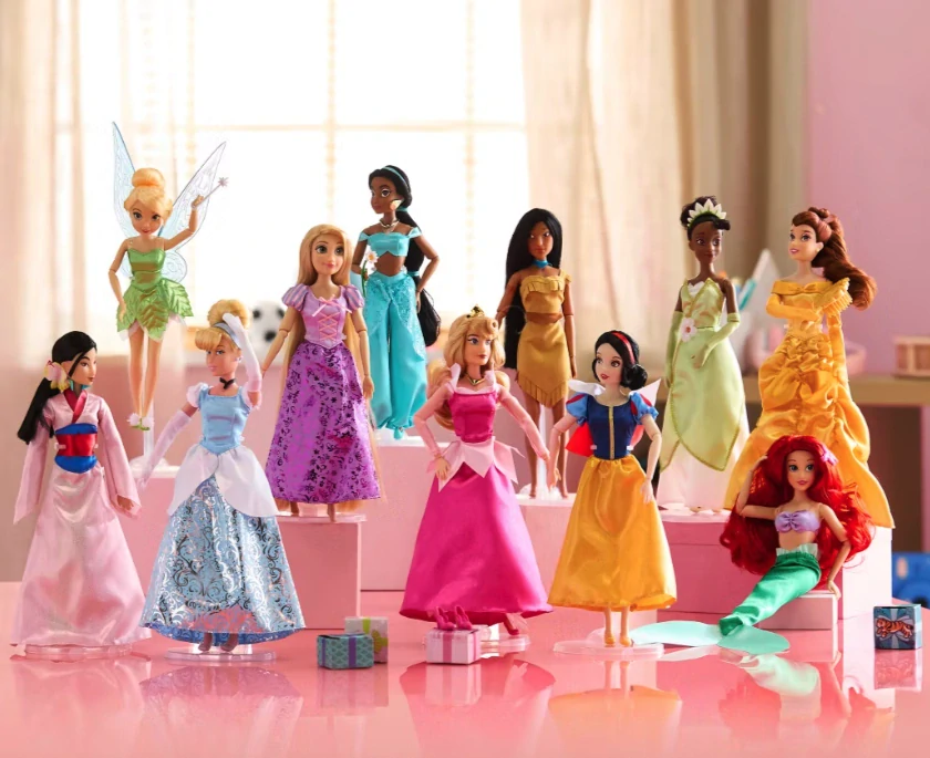 Disney Princezny Deluxe panenky dárková sada 11ks 