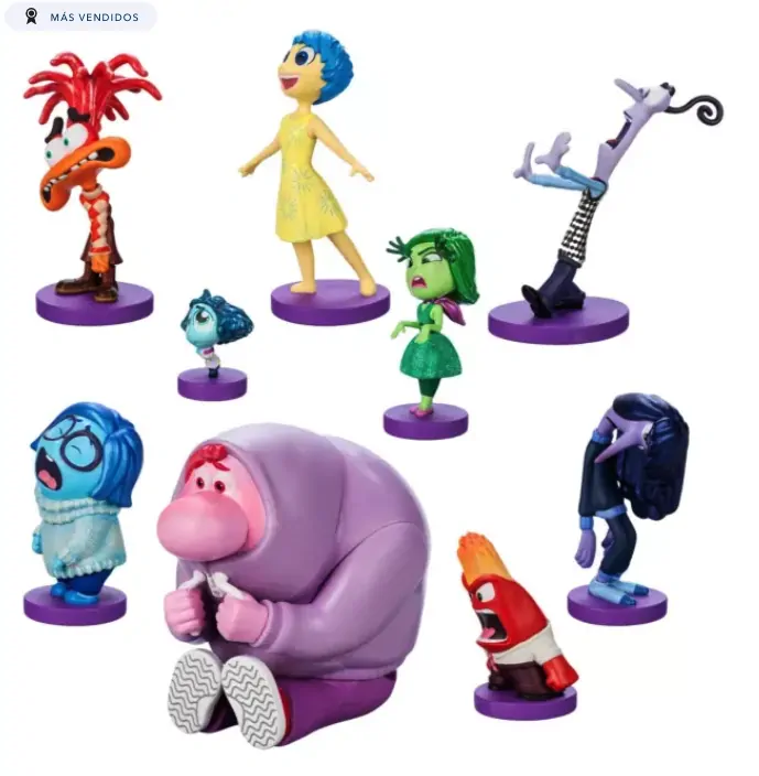 V hlavě 2 figurky sada Inside Out 2