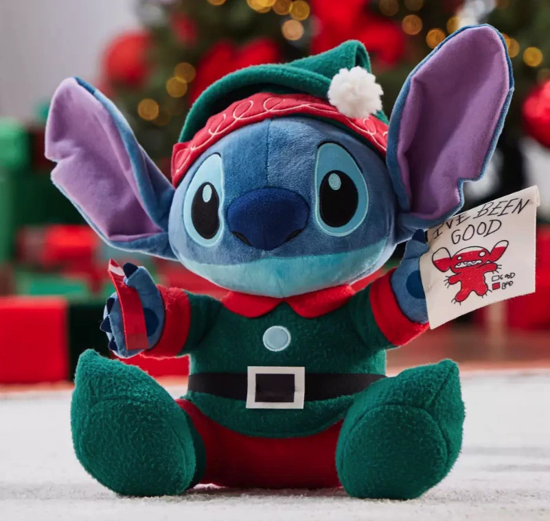 Stitch vánoční plyšová hračka