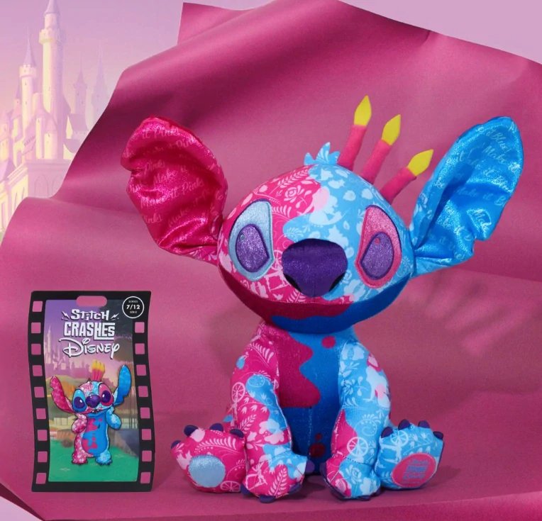 Stitch látková limitovaná hračka jako Šípková Růženka Disney (7 z 12)