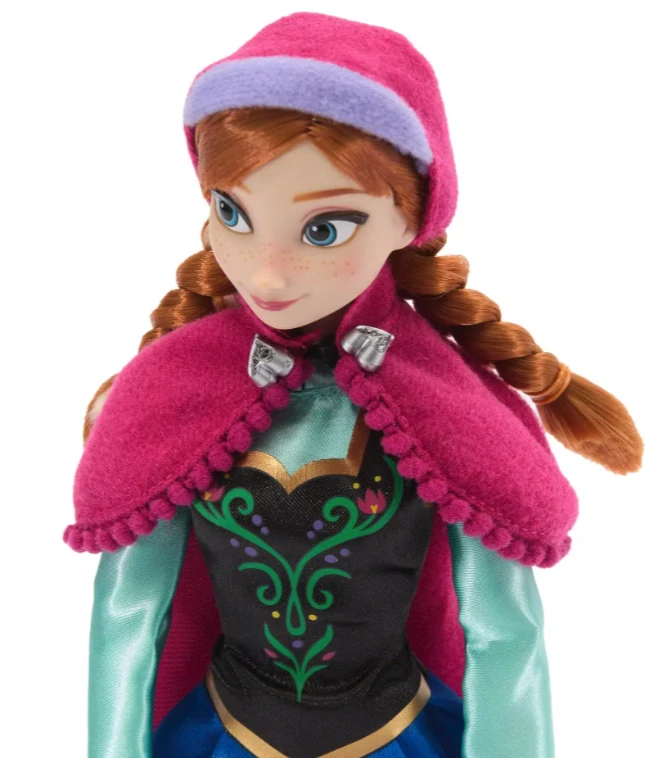Anna panenka s figurkou Ledové království