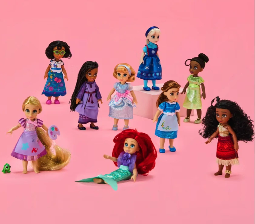 Dárková sada mini panenek Disney 12,5 cm