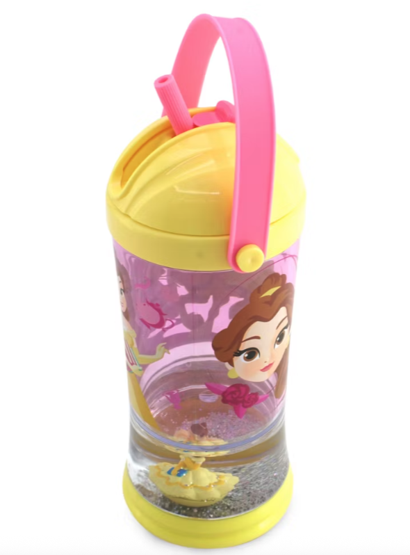 Bella dětská láhev s brčkem na pití Disney