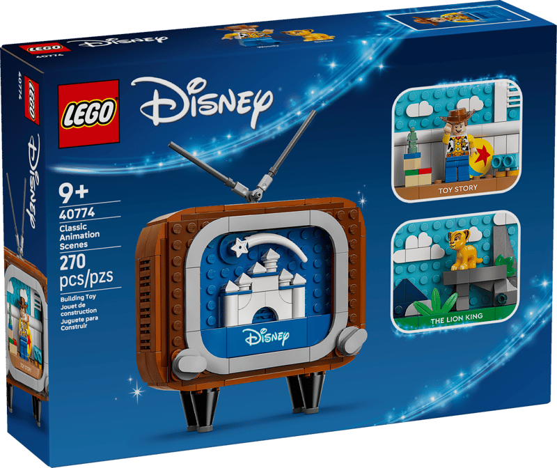LEGO® Disney 40774 Klasické animované scény Toy Story a Lví král