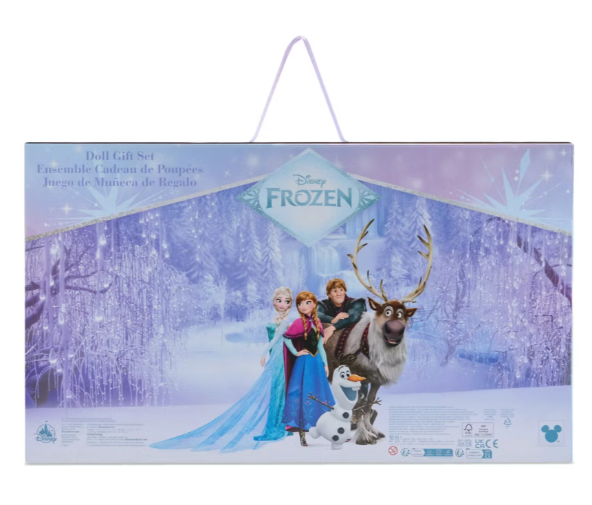 Frozen panenky velká dárková sada Elsa, Anna a Kristoff