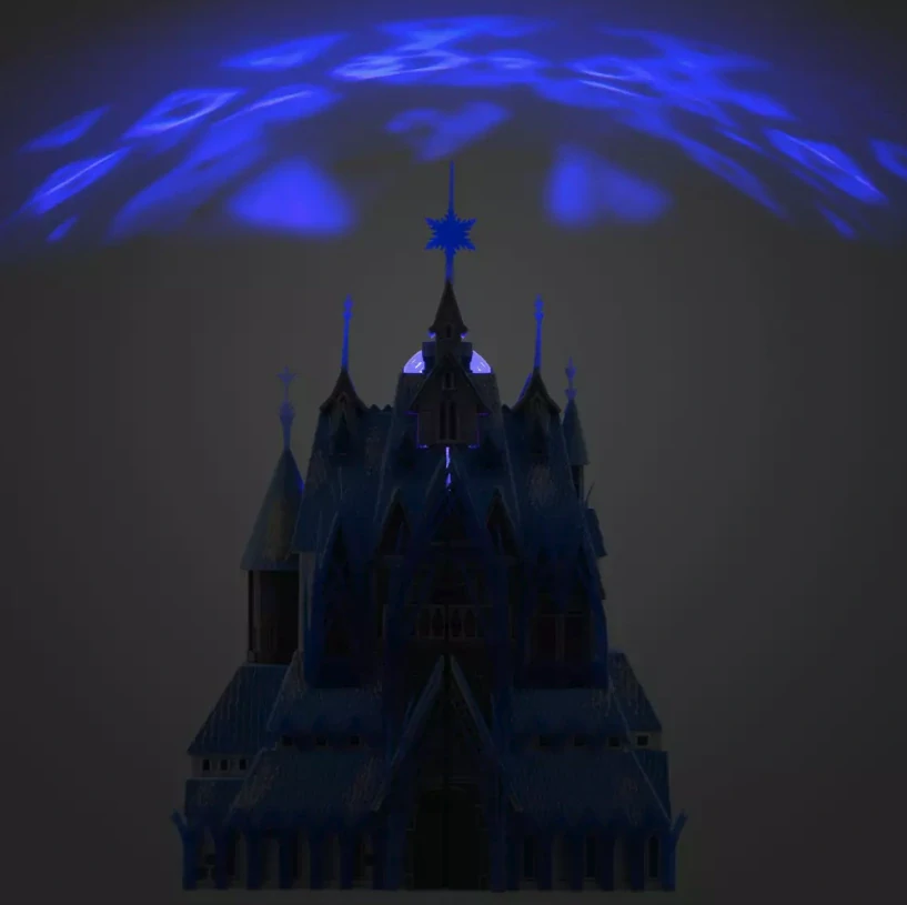 LEDOVÉ KRÁLOVSTVÍ 2 ARANDELSKÝ hrad zámek s figurkami Frozen 2 