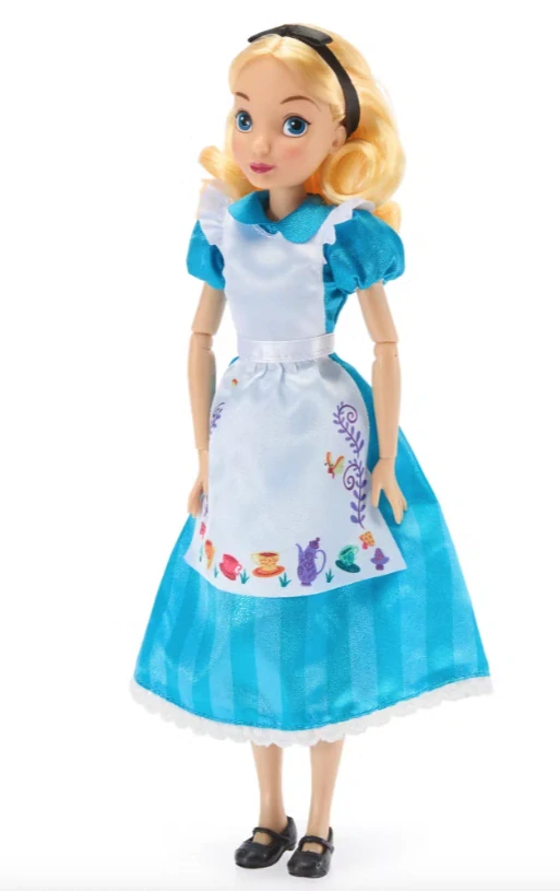 Alenka v říši divů panenka s figurkou