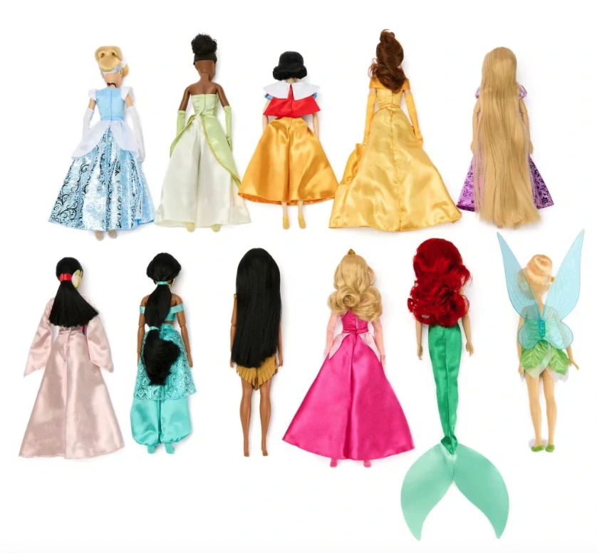 Disney Princezny Deluxe panenky dárková sada 11ks 