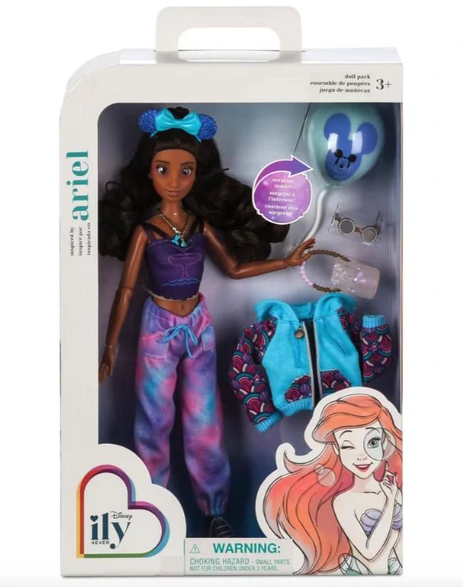 Panenka Disney ily 4EVER Inspirovaná Ariel, Malá mořská víla