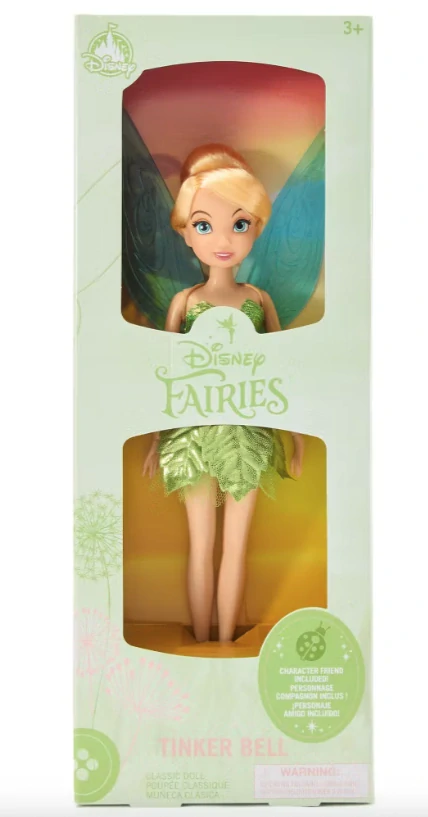 víla Zvonilka panenka s figurkou Peter Pan 