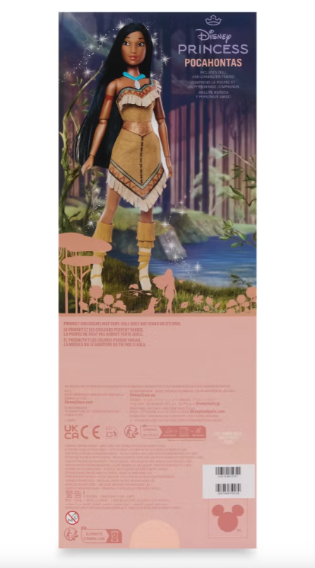 Pocahontas panenka s figurkou 