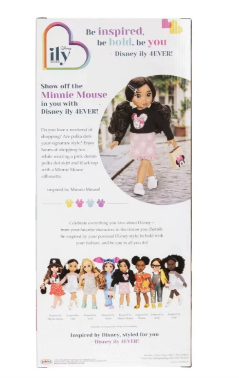 Panenka Jakks Minnie Mouse inspirovaná Disney ily 4EVER