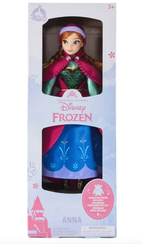 Anna panenka s figurkou Ledové království