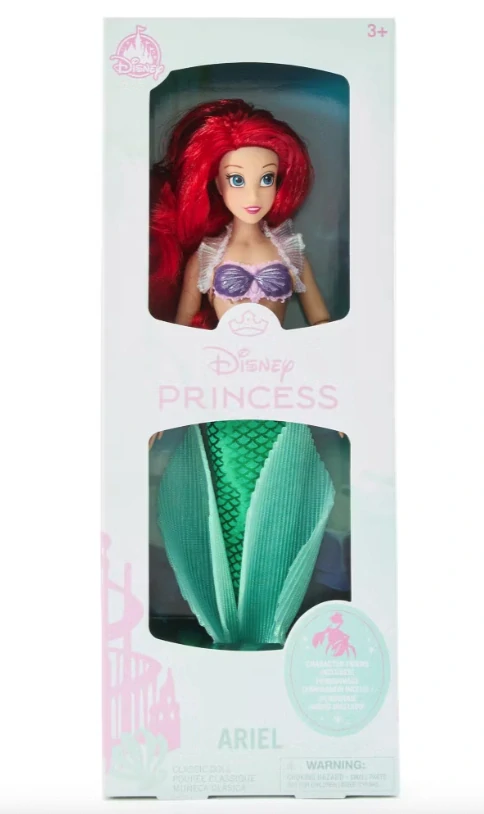Ariel panenka s figurkou