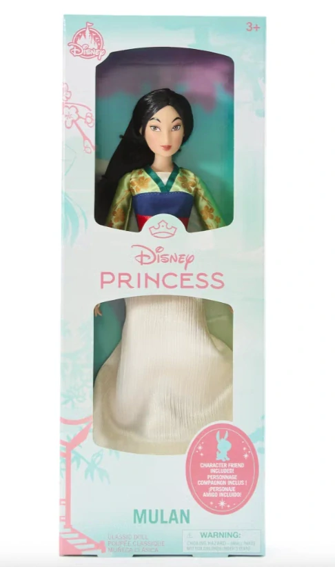 Mulan panenka s figurkou Legenda o mulan 