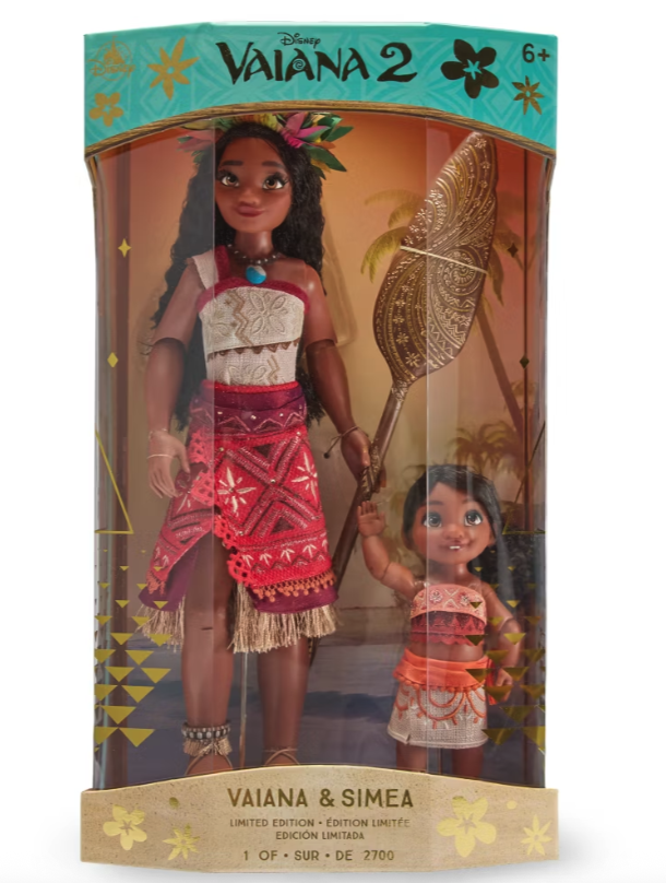Odvážná Vaiana limitovaná panenka Moana a Simea