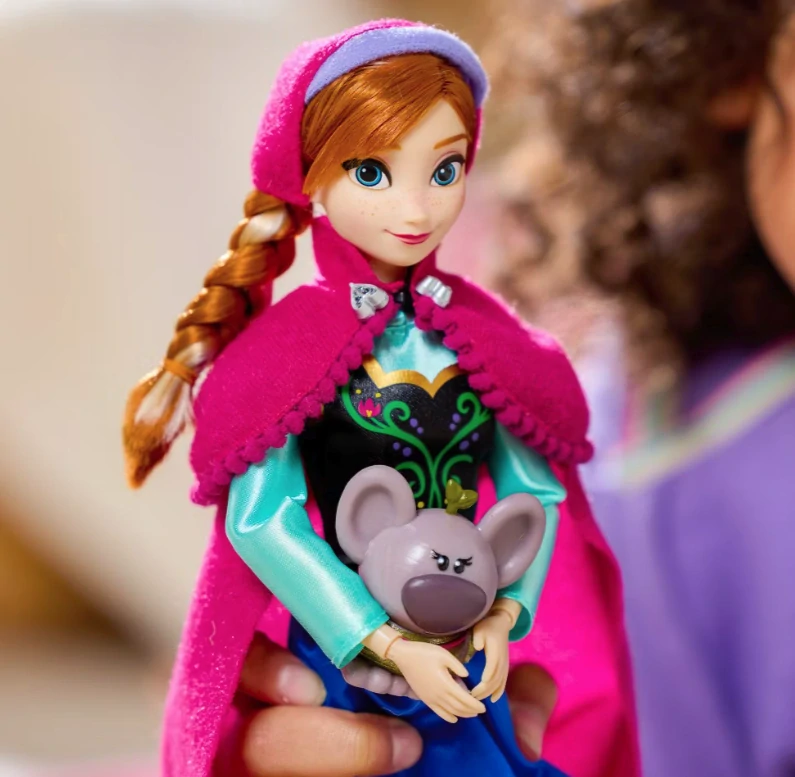 Anna panenka s figurkou Ledové království