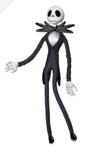Jack Skellington látková hračka Ukradené vánoce