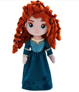 Rebelka Merida plyšová panenka Disney 