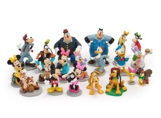 Mickey Mouse klubík deluxe figurky dárková sada