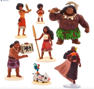 Odvážná Vaiana 2 figurky sada Moana 2