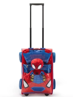 Spider-Man dětský cestovní kufr na kolečkách s hračkou