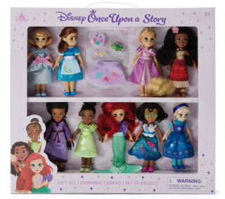 Dárková sada mini panenek Disney 12,5 cm