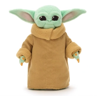 Grogu malá plyšová hračka baby Yoda, The Mandalorian