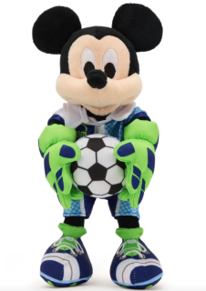 Mickey Mouse fotbalista plyšová hračka - 23 cm