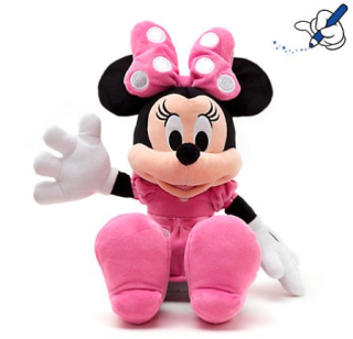 MINNIE MOUSE plyšová hračka vel. L