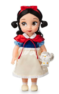 Sněhurka Animator panenka  s mazlíčkem 