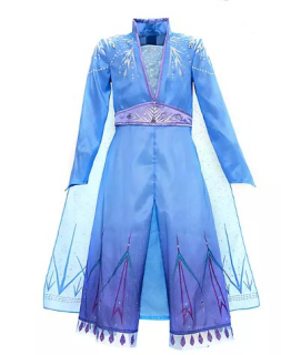 Elsa dívčí kostým šaty pro princeznu > 140
