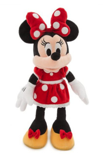 Minnie Mouse plyšová hračka v červených šatičkách vel. L